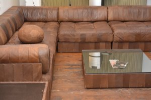 vintage sofa landschaft, modular sofa